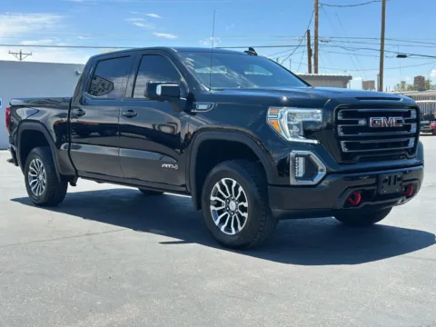 Black 2021 GMC Sierra 1500 Crew Cab AT4 Pickup 4D 5 3/4 ft for sale in Las Cruces, NM