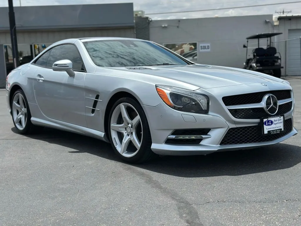 Silver 2016 Mercedes-Benz SL 400 Roadster 2D for sale in Las Cruces, NM