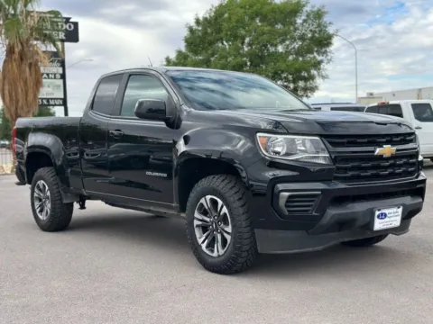 Black 2022 Chevrolet Colorado Extended Cab LT Pickup 4D 6 ft for sale in Las Cruces, NM