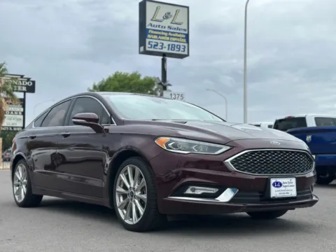 Photos of 2017 Ford Fusion Platinum Sedan 4D for sale in Las Cruces, NM at L&L Auto Sales