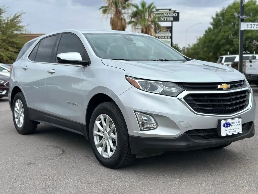 Silver 2020 Chevrolet Equinox LT Sport Utility 4D for sale in Las Cruces, NM