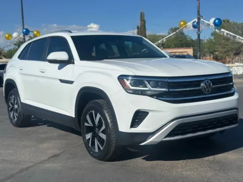White 2023 Volkswagen Atlas Cross Sport SE 4MOTION Sport Utility 4D for sale in Las Cruces, NM