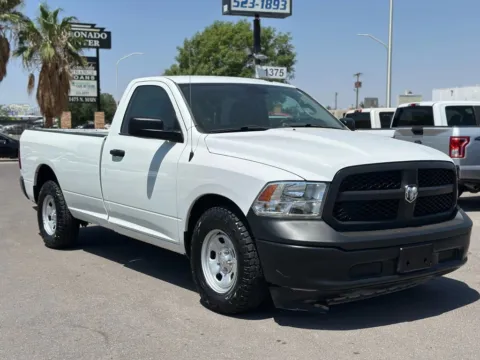 White 2017 Ram 1500 Regular Cab Tradesman Pickup 2D 8 ft for sale in Las Cruces, NM