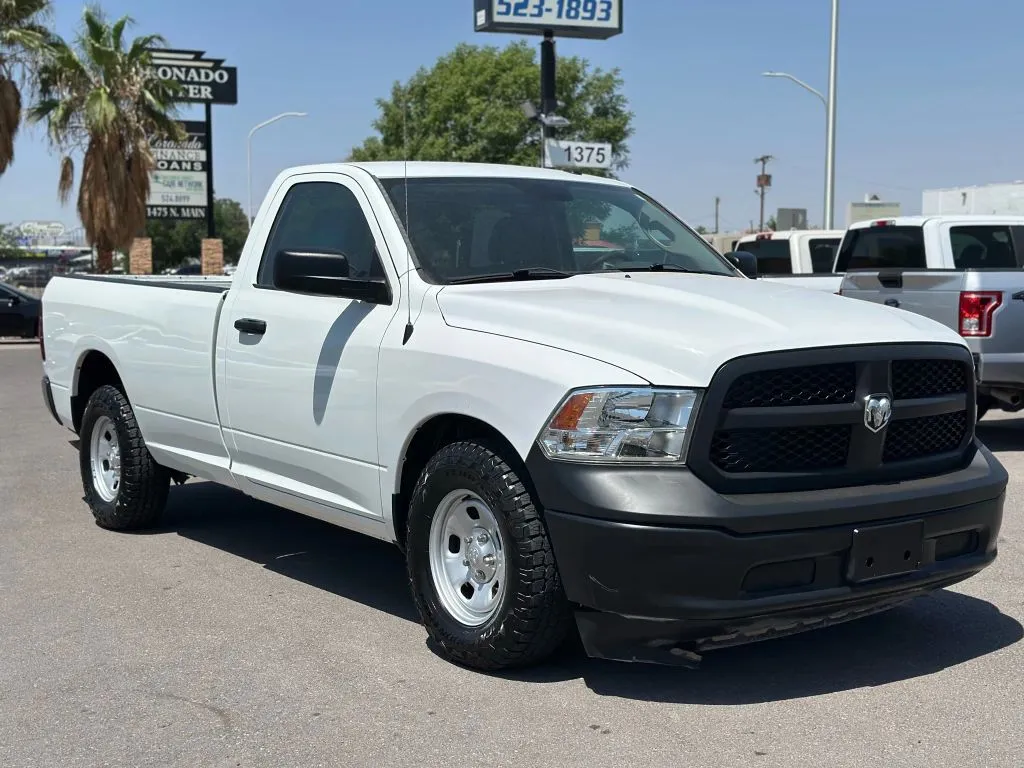 White 2017 Ram 1500 Regular Cab Tradesman Pickup 2D 8 ft for sale in Las Cruces, NM