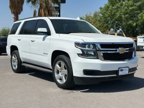 White 2015 Chevrolet Tahoe LS Sport Utility 4D for sale in Las Cruces, NM
