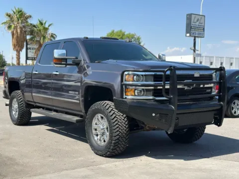 Gray 2016 Chevrolet Silverado 2500 HD Crew Cab LTZ Pickup 4D 6 1/2 ft for sale in Las Cruces, NM