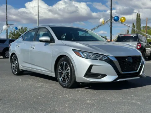 Silver 2022 Nissan Sentra SV Sedan 4D for sale in Las Cruces, NM