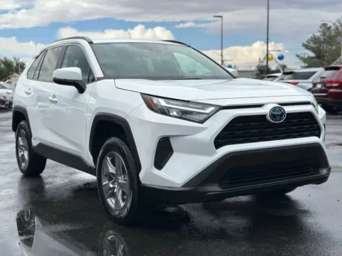 White 2024 Toyota RAV4 Hybrid XLE Sport Utility 4D for sale in Las Cruces, NM