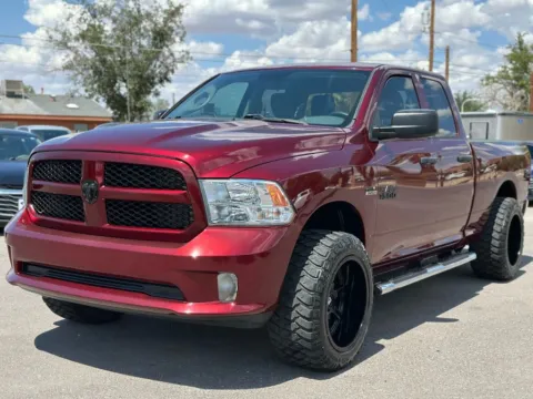 Another view of 2017 Ram 1500 Quad Cab Express Pickup 4D 6 1/3 ft for sale in Las Cruces, NM at L&L Auto Sales