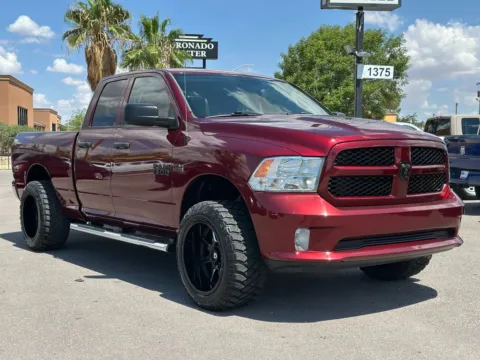 Red 2017 Ram 1500 Quad Cab Express Pickup 4D 6 1/3 ft for sale in Las Cruces, NM