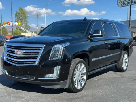 Another view of 2018 Cadillac Escalade ESV Platinum Sport Utility 4D for sale in Las Cruces, NM at L&L Auto Sales