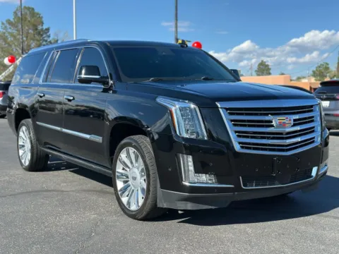 Black 2018 Cadillac Escalade ESV Platinum Sport Utility 4D for sale in Las Cruces, NM