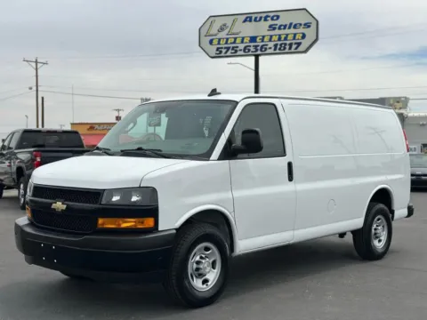 Another view of 2021 Chevrolet Express 2500 Cargo Regular Van 3D for sale in Las Cruces, NM at L&L Auto Sales