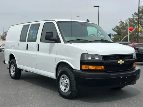 White 2021 Chevrolet Express 2500 Cargo Regular Van 3D for sale in Las Cruces, NM