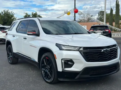 White 2023 Chevrolet Traverse Premier Sport Utility 4D for sale in Las Cruces, NM