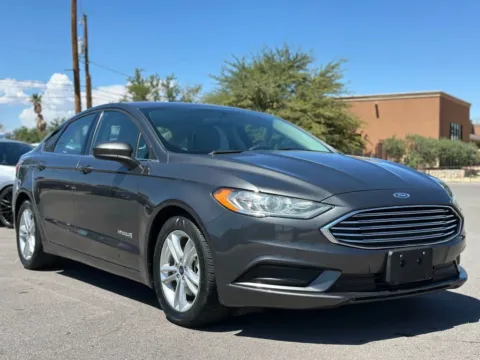 Gray 2018 Ford Fusion S Hybrid Sedan 4D for sale in Las Cruces, NM