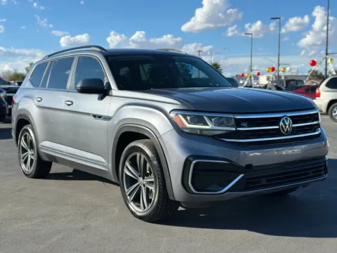 Gray 2021 Volkswagen Atlas SE R-Line 4Motion w/Tech Pkg Sport Utility 4D for sale in Las Cruces, NM