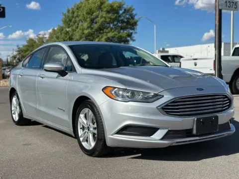 Silver 2018 Ford Fusion S Hybrid Sedan 4D for sale in Las Cruces, NM