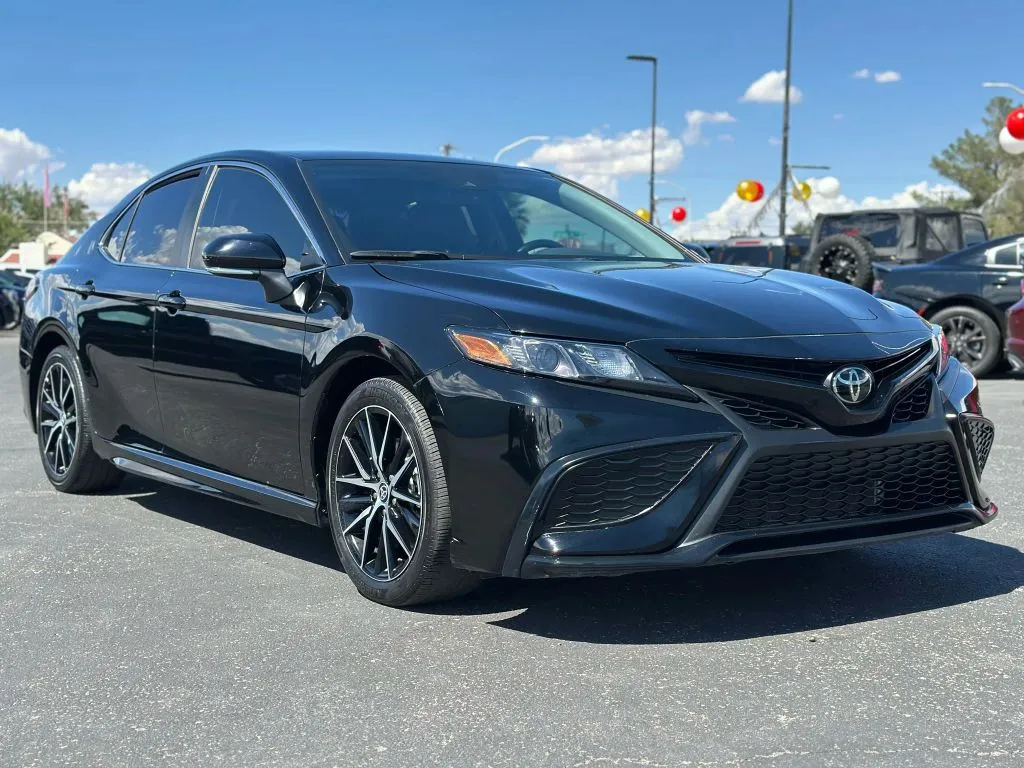 Black 2023 Toyota Camry SE Sedan 4D for sale in Las Cruces, NM