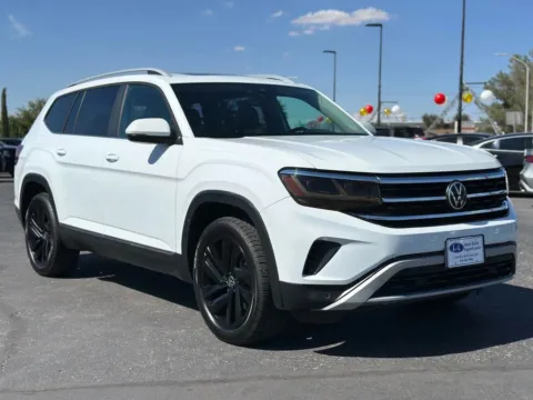 White 2021 Volkswagen Atlas SEL 4Motion Sport Utility 4D for sale in Las Cruces, NM