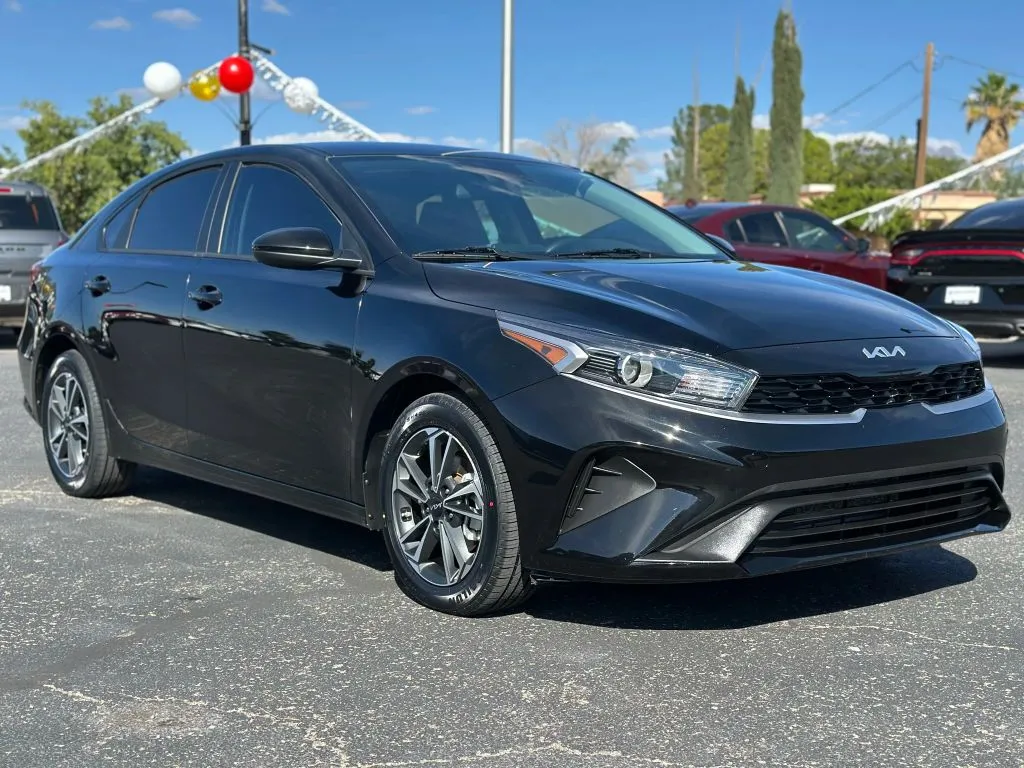 Black 2024 Kia Forte LXS Sedan 4D for sale in Las Cruces, NM