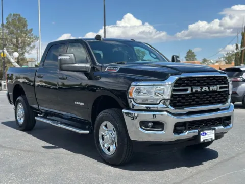 Black 2024 Ram 2500 Crew Cab Big Horn Pickup 4D 6 1/3 ft for sale in Las Cruces, NM