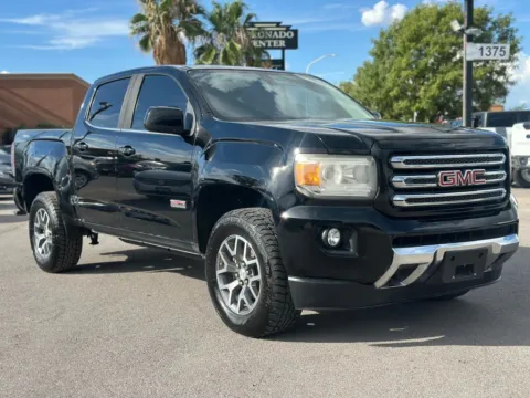 Black 2017 GMC Canyon Crew Cab SLE Pickup 4D 5 ft for sale in Las Cruces, NM