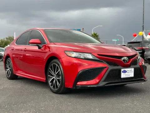 Red 2024 Toyota Camry SE Sedan 4D for sale in Las Cruces, NM
