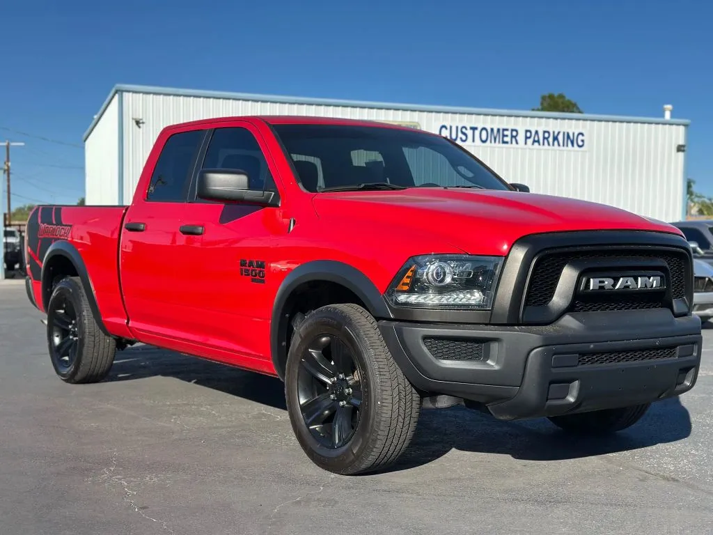 Red 2021 Ram 1500 Classic Quad Cab Warlock Pickup 4D 6 1/3 ft for sale in Las Cruces, NM