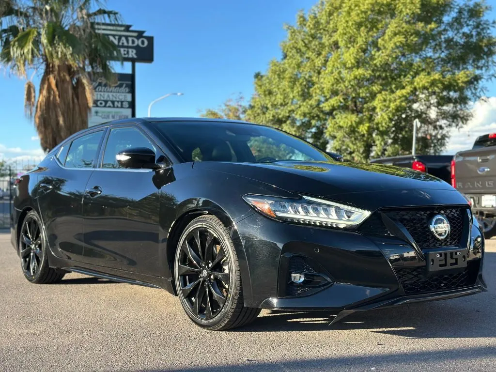Black 2021 Nissan Maxima SR Sedan 4D for sale in Las Cruces, NM