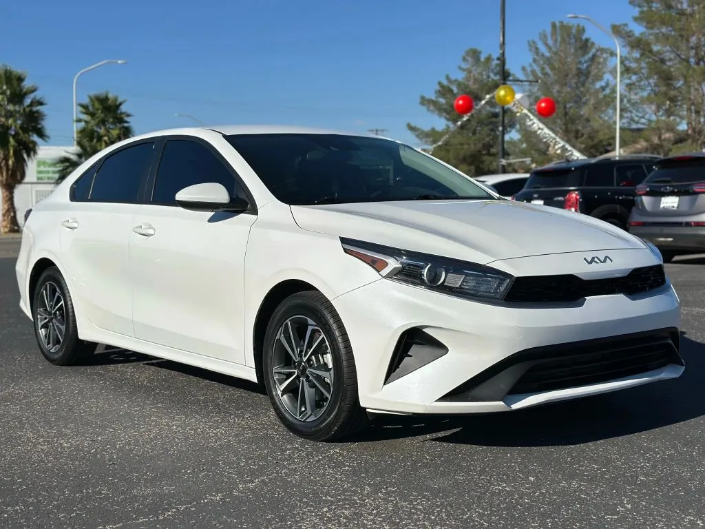 White 2023 Kia Forte LXS Sedan 4D for sale in Las Cruces, NM