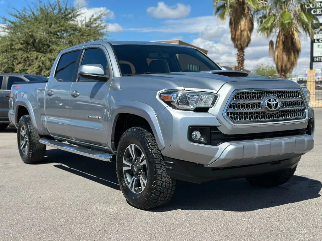 Silver 2016 Toyota Tacoma Double Cab TRD Sport Pickup 4D 6 ft for sale in Las Cruces, NM