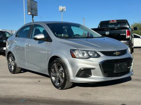 Silver 2019 Chevrolet Sonic Premier Sedan 4D for sale in Las Cruces, NM