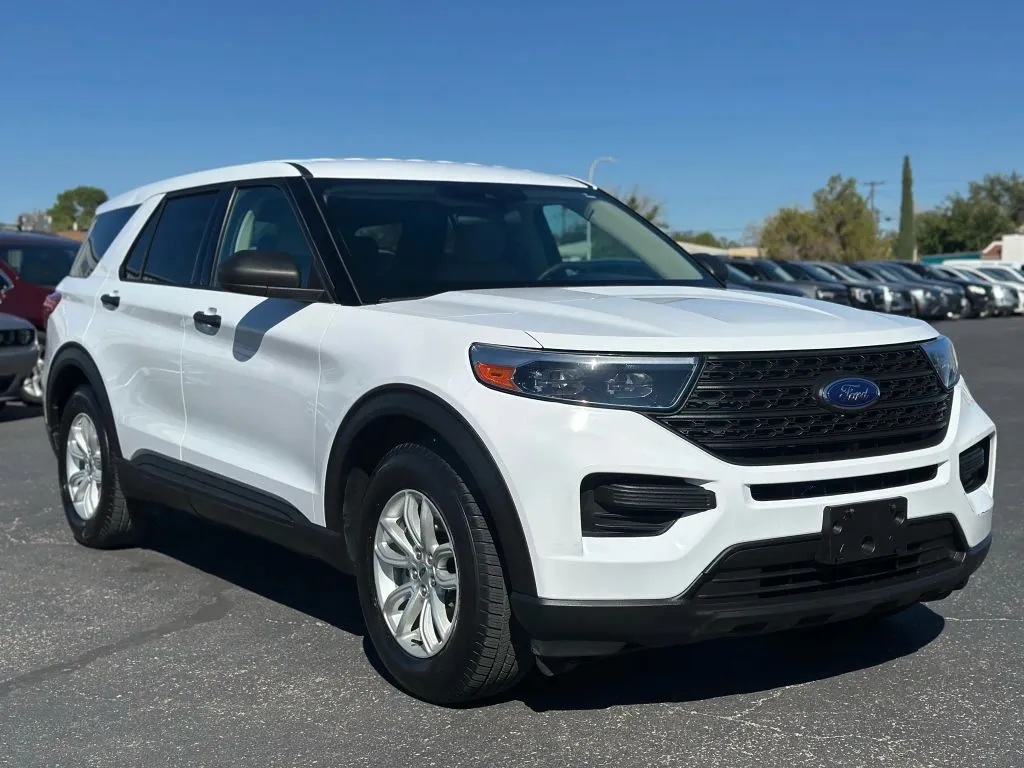White 2021 Ford Explorer Sport Utility 4D for sale in Las Cruces, NM