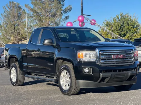 Black 2018 GMC Canyon Extended Cab SLE Pickup 2D 6 ft for sale in Las Cruces, NM