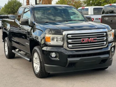 Black 2018 GMC Canyon Extended Cab SLE Pickup 2D 6 ft for sale in Las Cruces, NM