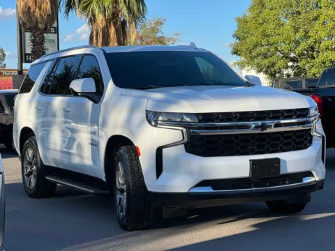 White 2021 Chevrolet Tahoe LS Sport Utility 4D for sale in Las Cruces, NM