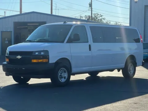 Another view of 2020 Chevrolet Express 3500 Passenger LS Extended Van 3D for sale in Las Cruces, NM at L&L Auto Sales