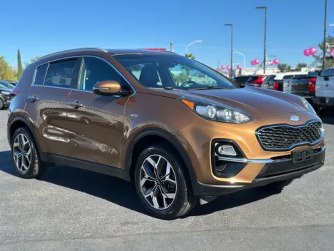 Gold 2021 Kia Sportage EX Sport Utility 4D for sale in Las Cruces, NM