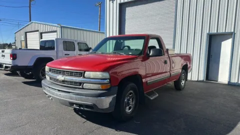 Red 2000 Chevrolet Silverado 1500 Regular Cab Long Bed for sale in Las Cruces, NM