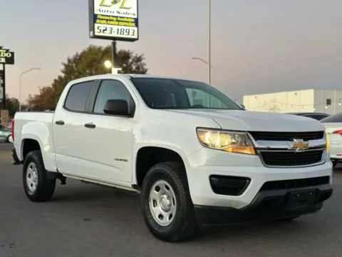 White 2016 Chevrolet Colorado Crew Cab Work Truck Pickup 4D 5 ft for sale in Las Cruces, NM