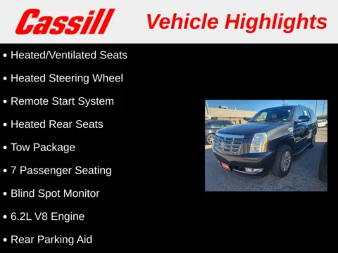 Another view of 2011 Cadillac Escalade Luxury for sale in Cedar Rapids, IA at Cassill Motors