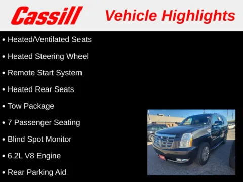 Another view of 2011 Cadillac Escalade Luxury for sale in Cedar Rapids, IA at Cassill Motors