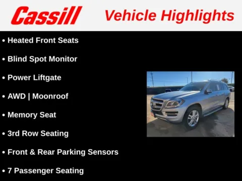 Another view of 2016 Mercedes-Benz GL-Class GL 450 for sale in Cedar Rapids, IA at Cassill Motors