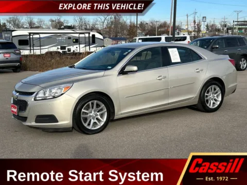 Silver 2014 Chevrolet Malibu LT for sale in Cedar Rapids, IA