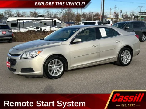 Silver 2014 Chevrolet Malibu LT for sale in Cedar Rapids, IA