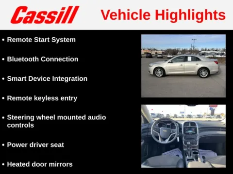 More photos of 2014 Chevrolet Malibu LT at Cassill Motors, IA