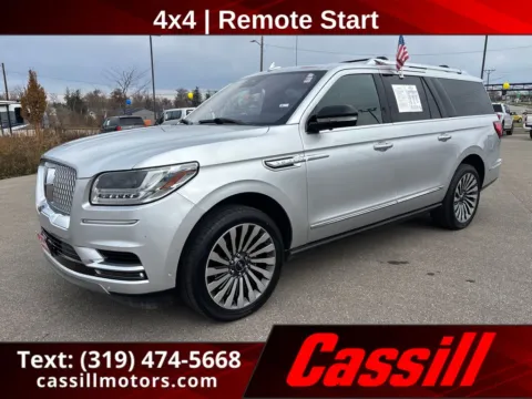 Silver 2019 Lincoln Navigator L Reserve for sale in Cedar Rapids, IA