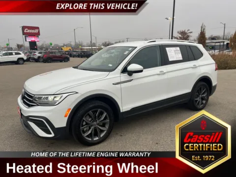 White 2024 Volkswagen Tiguan 2.0T SE for sale in Cedar Rapids, IA