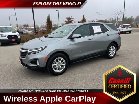 Gray 2023 Chevrolet Equinox LT for sale in Cedar Rapids, IA